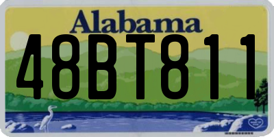 AL license plate 48BT811