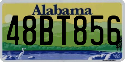 AL license plate 48BT856