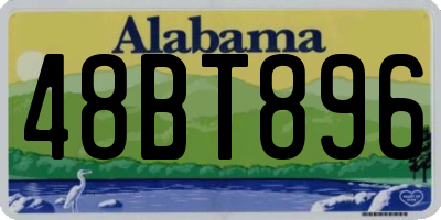 AL license plate 48BT896