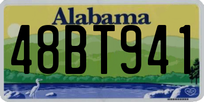 AL license plate 48BT941