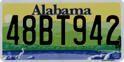 AL license plate 48BT942