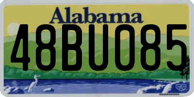 AL license plate 48BU085