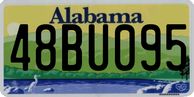 AL license plate 48BU095