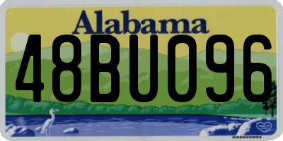 AL license plate 48BU096