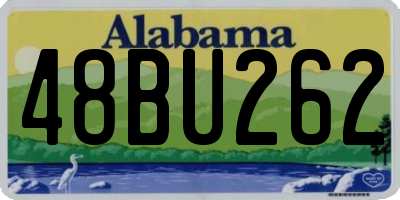 AL license plate 48BU262