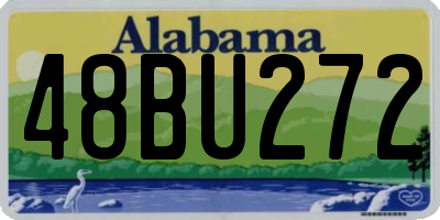 AL license plate 48BU272