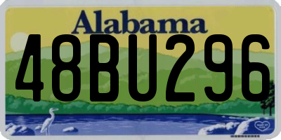 AL license plate 48BU296