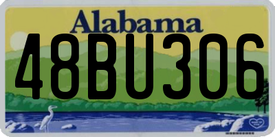AL license plate 48BU306