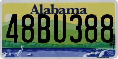 AL license plate 48BU388