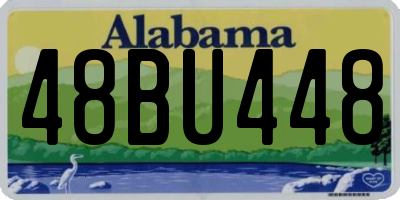 AL license plate 48BU448
