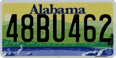 AL license plate 48BU462