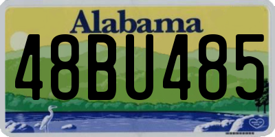 AL license plate 48BU485