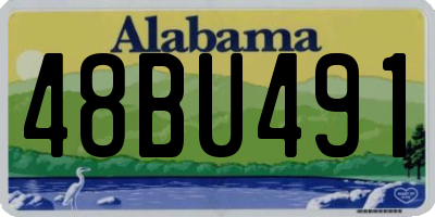 AL license plate 48BU491