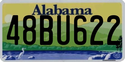AL license plate 48BU622