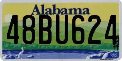 AL license plate 48BU624