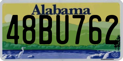 AL license plate 48BU762