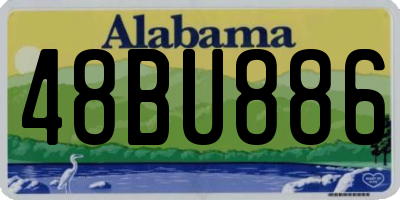 AL license plate 48BU886
