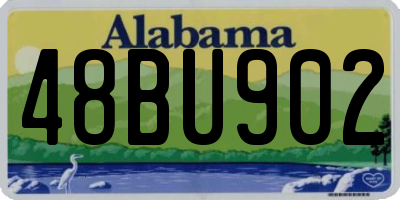 AL license plate 48BU902