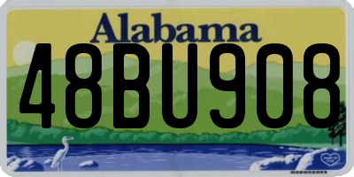 AL license plate 48BU908