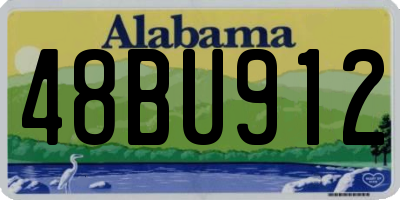AL license plate 48BU912