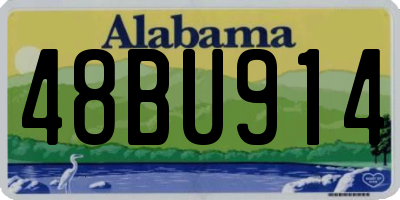 AL license plate 48BU914