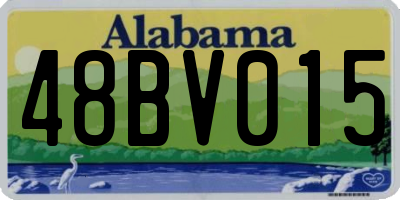 AL license plate 48BV015