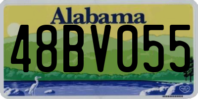 AL license plate 48BV055