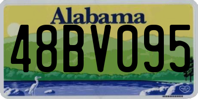 AL license plate 48BV095