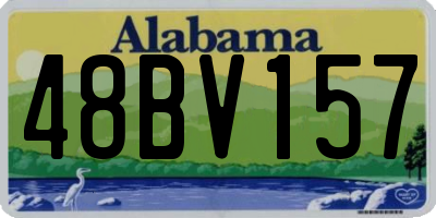 AL license plate 48BV157
