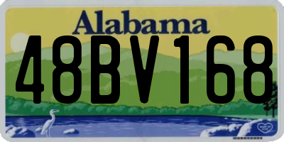 AL license plate 48BV168