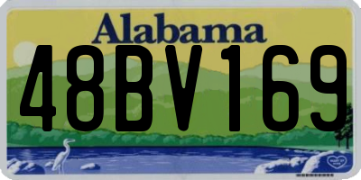 AL license plate 48BV169