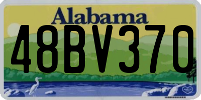AL license plate 48BV370