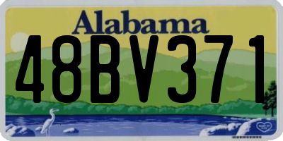 AL license plate 48BV371