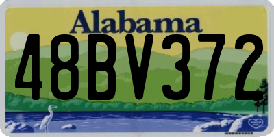 AL license plate 48BV372