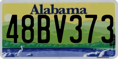 AL license plate 48BV373