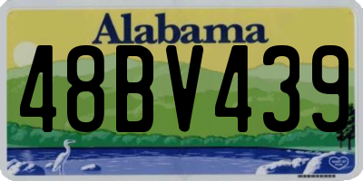 AL license plate 48BV439