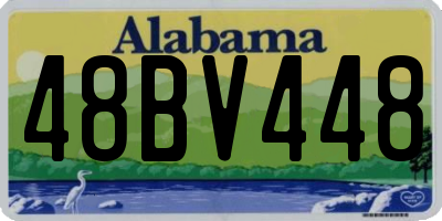 AL license plate 48BV448