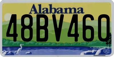 AL license plate 48BV460