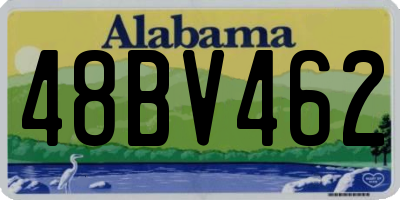 AL license plate 48BV462