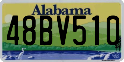AL license plate 48BV510
