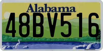 AL license plate 48BV516