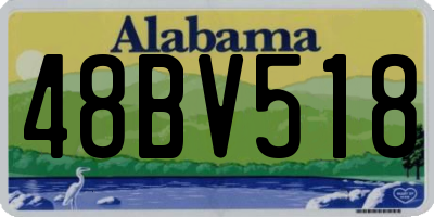 AL license plate 48BV518