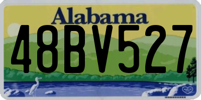 AL license plate 48BV527