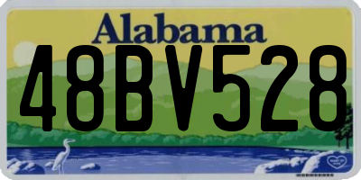 AL license plate 48BV528