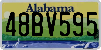 AL license plate 48BV595