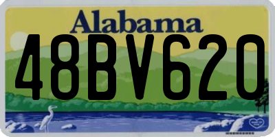 AL license plate 48BV620