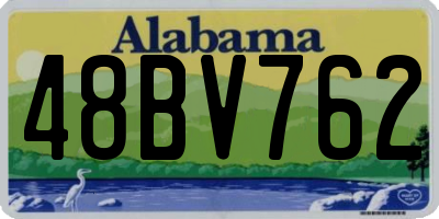 AL license plate 48BV762