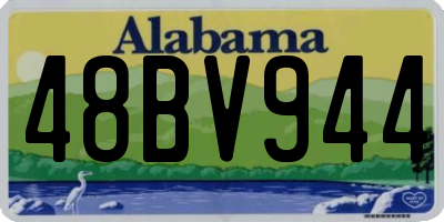 AL license plate 48BV944