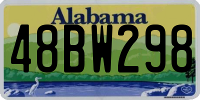 AL license plate 48BW298