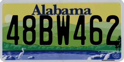 AL license plate 48BW462